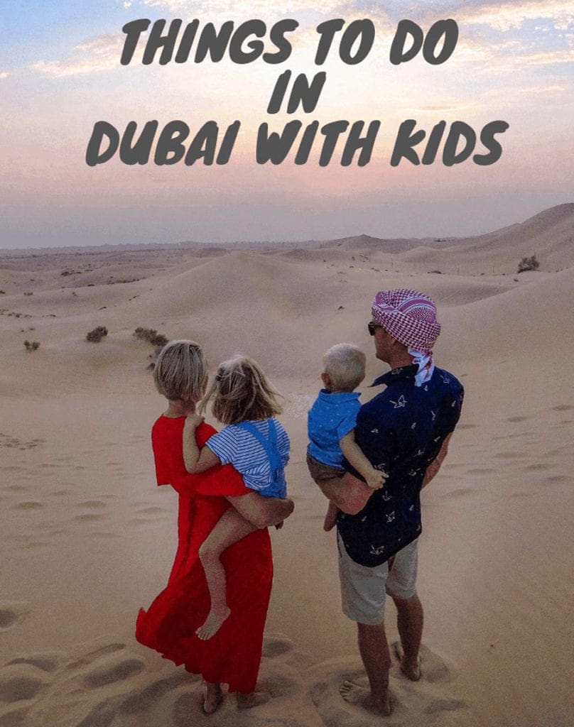 Travel Mad Mum’s Dubai with Kids poster