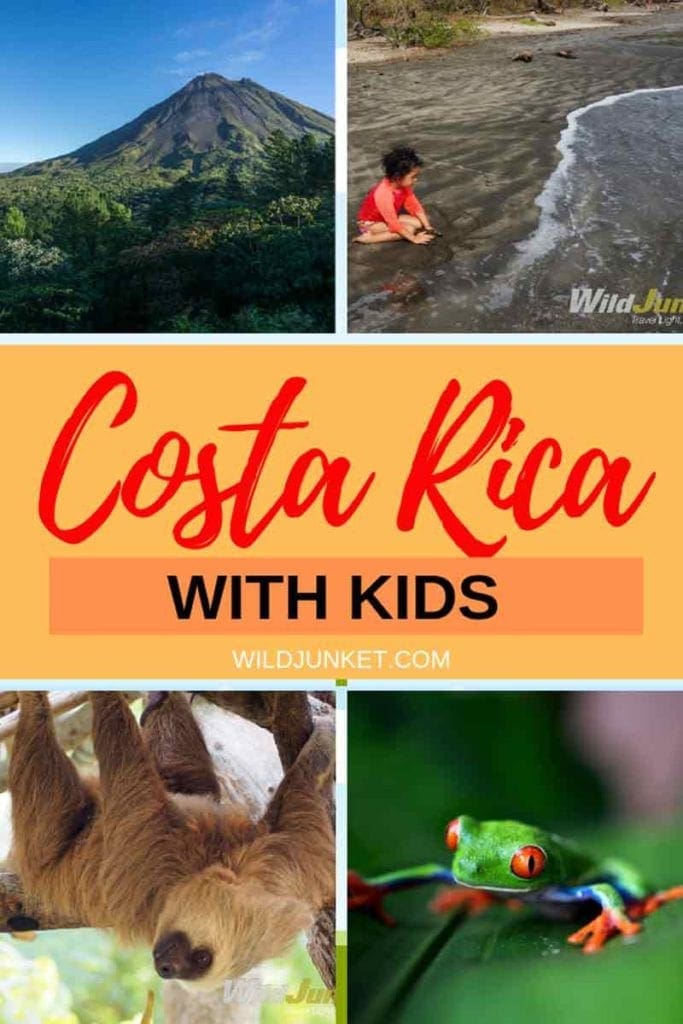 Costa Rica with Kids banner