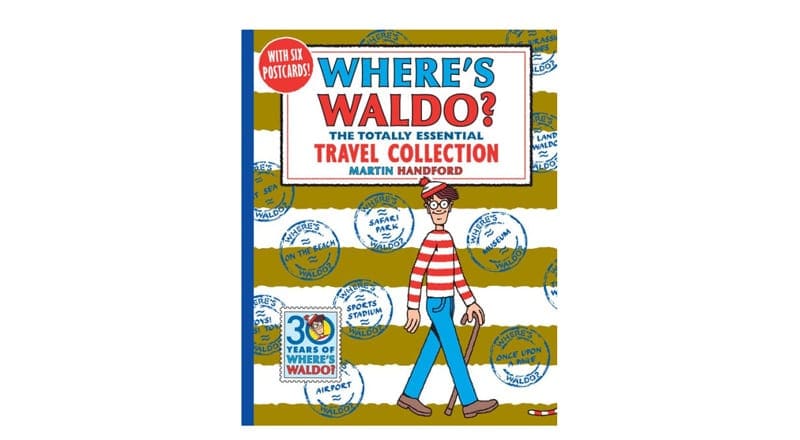 Where's Waldo? The Totally Essential Travel Collection Book Cover- Top Travel Books for Little Kids