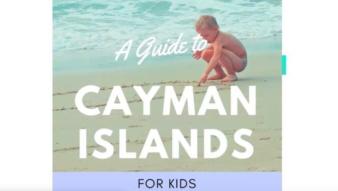Screengrab from Hangry by Nature, featuring the post Toddler on sand at beach in Cayman Islands, one of the best blogs for the Caymen Islands With Kids.