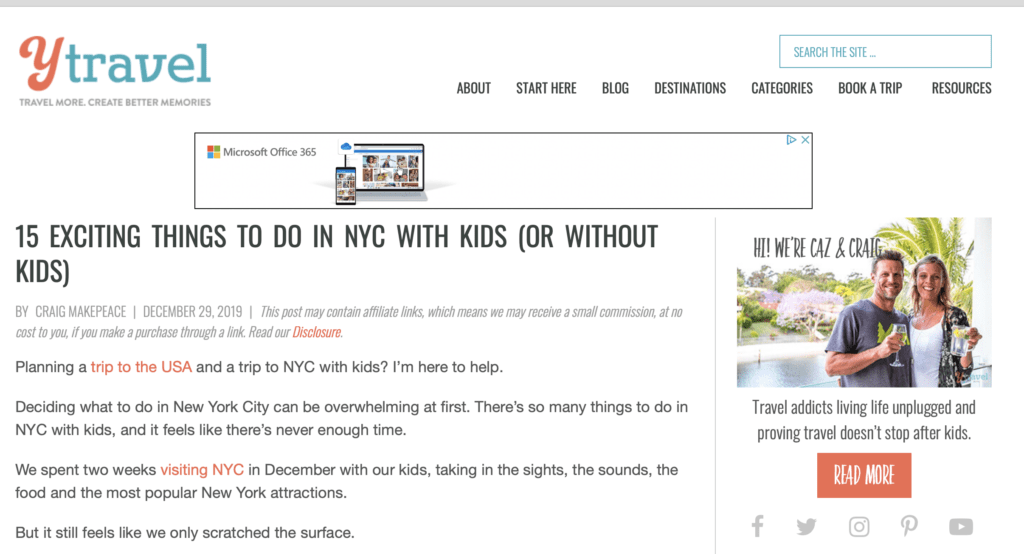 YTravel blog on Things to Do in New York City with Kids