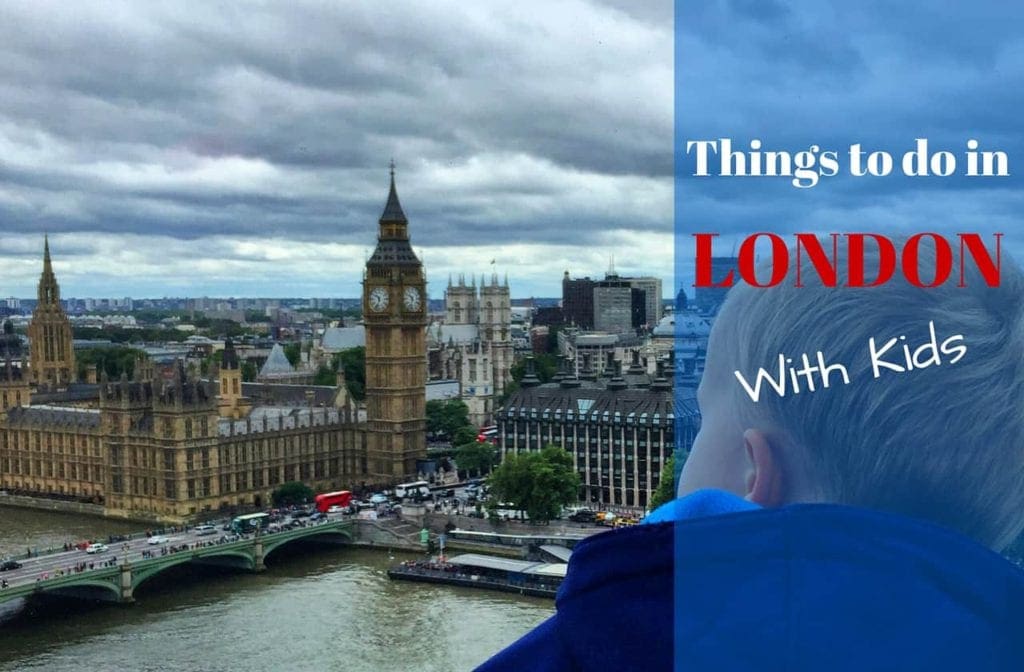 Screenshot form Mum on the Move's top things to do in London with kids.