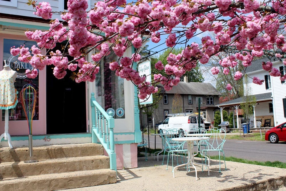 spring time in New Hope, PA Cute Towns To Visit With Kids Near NYC