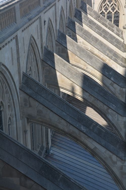 A view of the famous arches at the National Cathedral.