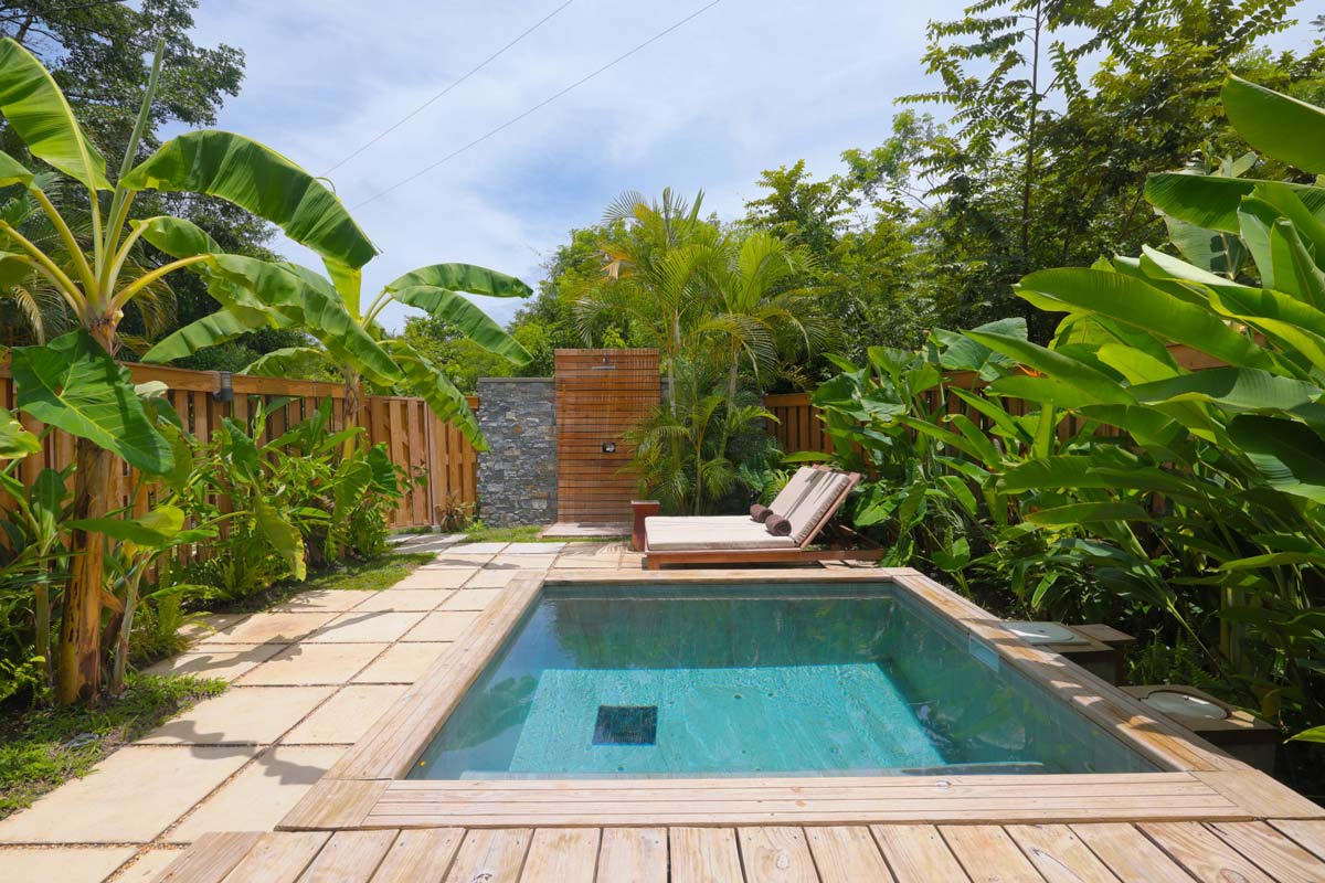 An intimate villa pool at Ka'ana Resort.